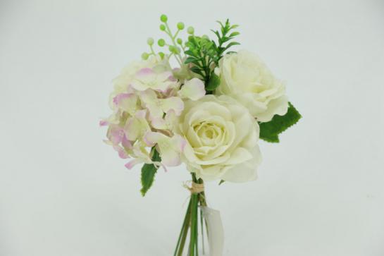 bouquet mixed with rose and hydrandrea